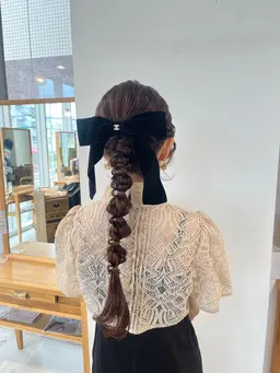 【平日限定】お出かけ前ヘアセットモデル︎💕︎︎