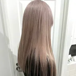 👾根元のみリタッチ(ブリーチ)＋カラー＋外部補修トリートメント✨