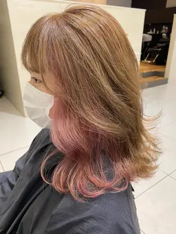 🌈インナーカラー🌈