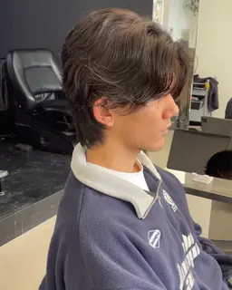 カット+カルマパーマ