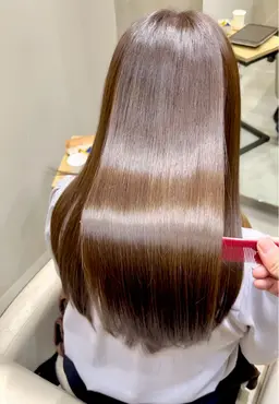 カット＋ダメージレスケアカラー＋プレミアムケラチントリートメント