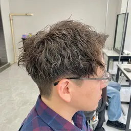 メンズカット+カラー+トリートメント