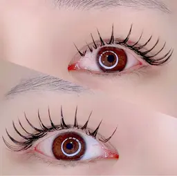 フラットラッシュ100本まで~束感コーティング付き~【⚠️必ず補足説明お読みください】