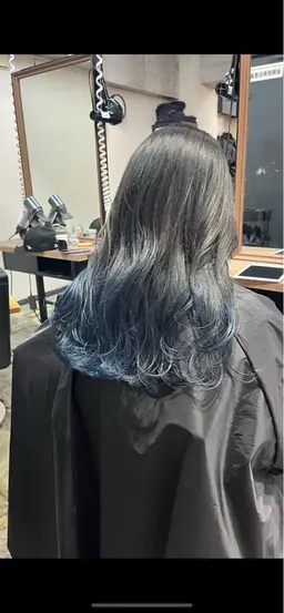 1ケアブリーチ＋デザインカラー＋2steptreatment