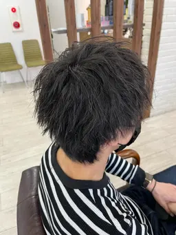 カット＋ツイストorスパイラルパーマ