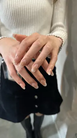 【オフなし】期間限定！10本スカルプ長さ出しbasic(アクリルの場合＋1000円)