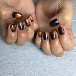 オフあり再来☺︎マグネットネイル