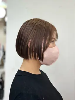 カットモデル【ショートスタイル】アイロンなどを使ってスタイリングもいたします🌈