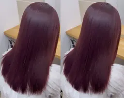 💗当日予約🙆‍♀️👑💗さら艶カラー＋✨さら艶内部補習Aujuaトリートメント✨極上ヘッドスパ付き➕カット