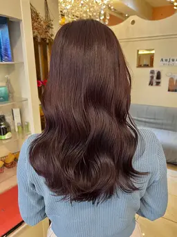 【人気カラー💙】 人気メニュー⭐️イルミナカラー、艶カラー🥣