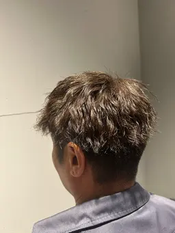 メンズカットパーマ
