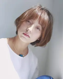 ⭐️ショートカット＋うる艶color⭐️モデル