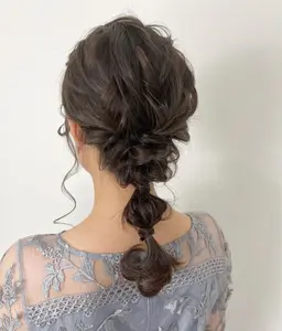 アイサロンですが、ヘアセットもしています🌱　¥3,300​〜​早朝ok❕予約時にご相談下さい☺︎