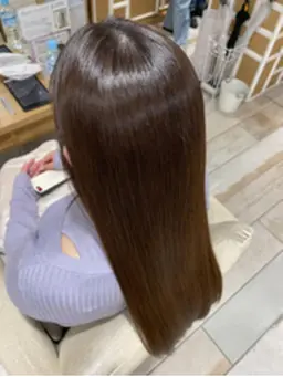 《天使の輪っか👼🏻》♡❤️‍🔥カット＋髪質改善☆美髪矯正ストレート❤️‍🔥♡ロング料金なし❕