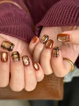 【✨人気NO.1 ニュアンス10本アート✨】オフ込み✨デザイン迷われてる方はこちらがおすすめ🪄🙆‍♀️