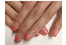 当日予約限定ラメグラデーション3300円