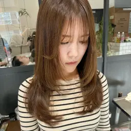 カット+〔透明感UP〕イルミナカラー+2STEPトリートメント🥣