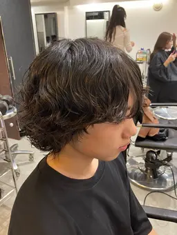 カット➕スパイラルパーマ『中性的や、周りとは違うパーマをしたい方にオススメ☝️✨』