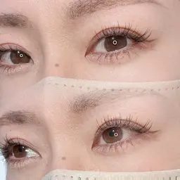 マツエク練習モデル👀💕【フラットラッシュ〜80本】