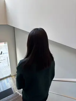 縮毛矯正リタッチ