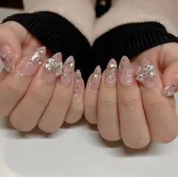 【チップ長さ出し】ワンカラー&つけ放題  9680→8980