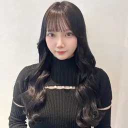 🥀セミロング～ロングヘアの方に🥀コテ巻き風パーマ＋カット＋トリートメント