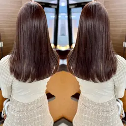 ✨韓国風サラツヤ✨ケアカラー&髪質改善HITAトリートメント(やわらかくボリュームを抑え扱いやすい髪に)