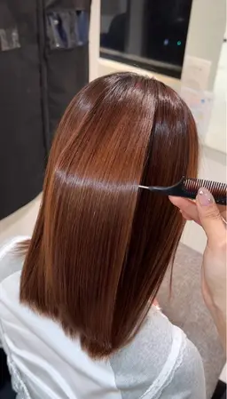 《髪質改善ストレート➕コーティングTR➕浸透スチーム》当日ご予約🆗🧖🏻♀️🎀🪄💖