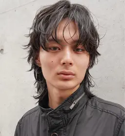 【メンズ限定💠】マッシュウルフカット＋うる艶トリートメント🫧