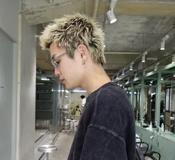 【U25限定メンズ】スパイキーショート