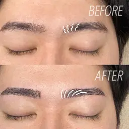 【平日限定】メンズ眉毛WAX ×間引き× 眉毛パーマ【骨格を活かしたデザイン】