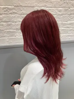 カット＋オーガニックカラー✂️