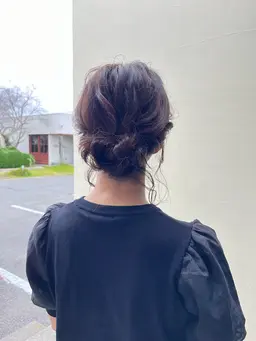 お呼ばれヘアセット