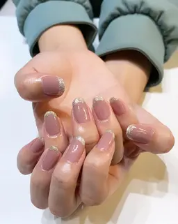 【ジェルネイル】フレンチ