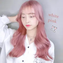 💝💝ブリーチ2回➕ハイトーンカラー➕トリートメント 18000円 学割り/トリプルカラー/ホワイトピンク