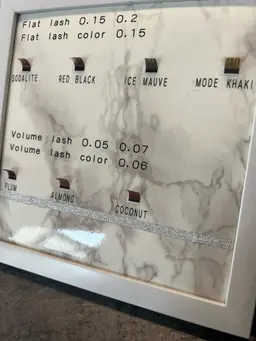 minimo限定！オールニュアンスカラーフラットラッシュ160本まで