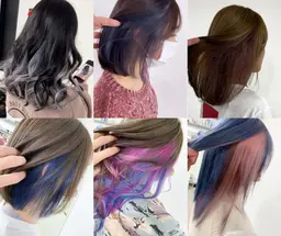 耳掛けや巻いた時に映えること間違いなし‼️大人気のインナーカラー¥15400→¥13200