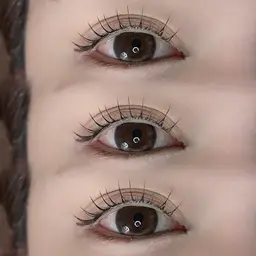 2回目以降のお客様🩶フラットラッシュ80本〜120本