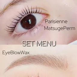 【ミニモご新規様限定】《人気セットメニュー》パリジェンヌラッシュリフト🩰＋眉毛Wax 🪞⋆.˚