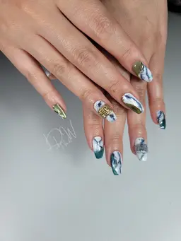 【再来・ハンド】持ち込みアート¥6200~❇アー ト本数によりお値段変動