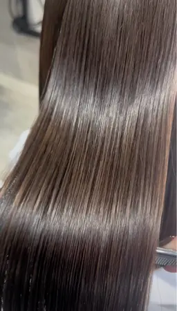 ✨髪質改善✨ケアカラーオージュアトリートメント🌈