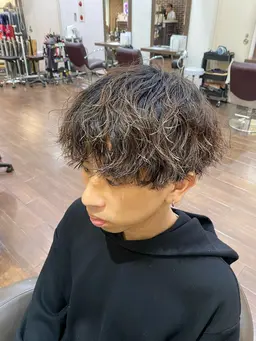 メンズカット➕スパイラルパーマ🌀