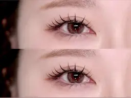 【土日祝限定メニュー💍】フラットラッシュ100本💕(マツエクオフ、コーティング込)¥3,000