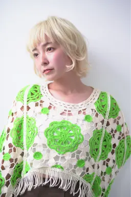 【ショートカット専用】レディースカット+カラー（18:00​〜​）