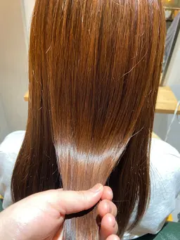 💗ミニモ限定クーポン💗      カット+縮毛矯正+髪質改善トリートメント　￥18900