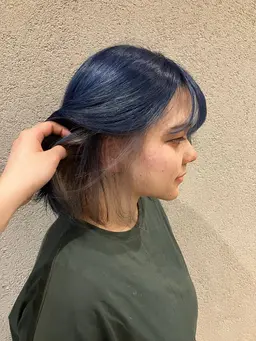 【透明感抜群🫧‪】うる艶ダブルカラー