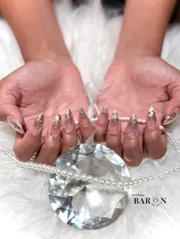 Hand💅★ワンカラー/ラメグラ★オフありの方(指名料込)コース料金➕¥550