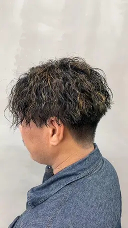 🔥王道縦落ち質感🔥ツイスパ×メンズカット