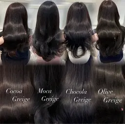 【🖤透明感Color🖤】うるツヤ透明感カラー+スタイリング＆アレンジ仕上げ付き♡