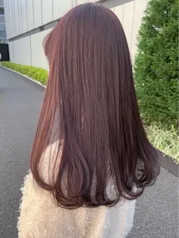 🐼🐾髪質改善おしゃれカラー➕髪質改善トリートメント🐼🐾(ヘアセット無料🉐)